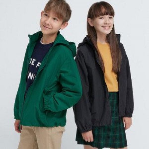 Anorak Uniqlo Pocketable Nylon Niños Verde | 563708_PE