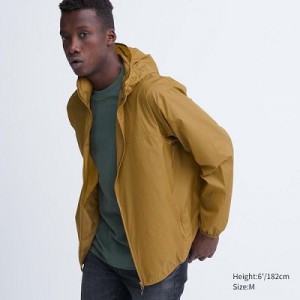 Anorak Uniqlo Pocketable UV Protection 3D Cut Hombre Amarillo | 780956_PE