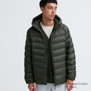 Anorak Uniqlo Ultra Light Down (3D Cut) Hombre Verde Oliva | 450139_PE