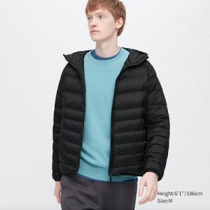 Anorak Uniqlo Ultra Light Down (3D Cut) Hombre Negras | 794680_PE