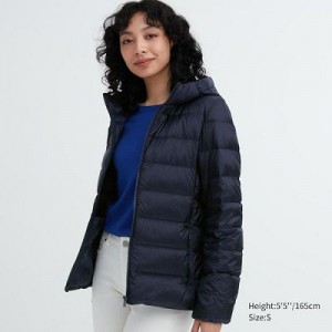 Anorak Uniqlo Ultra Light Down Mujer Azul Marino | 627384_PE