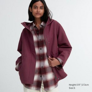 Anorak Uniqlo Utility Mujer Wine | 712605_PE