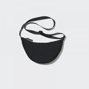 Bolsa De Hombro Uniqlo Round Mini Hombre Negras | 951730_PE