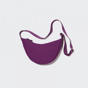 Bolsa De Hombro Uniqlo Round Mini Mujer Moradas | 194852_PE