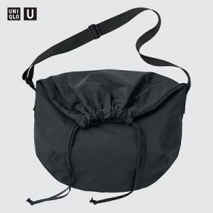 Bolsas Uniqlo Drawstring Hombre Negras | 683059_PE