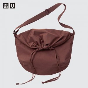 Bolsas Uniqlo Drawstring Mujer Wine | 843125_PE