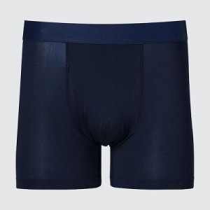 Bragas Uniqlo AIRism Boxer Hombre Azul Marino | 840652_PE