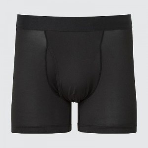 Bragas Uniqlo AIRism Boxer Hombre Negras | 32754_PE