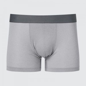 Bragas Uniqlo AIRism Low-Rise Boxer Hombre Gris | 39158_PE