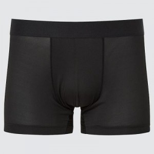 Bragas Uniqlo AIRism Low-Rise Boxer Hombre Negras | 571802_PE