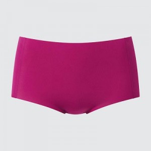 Bragas Uniqlo AIRism Ultra Seamless High-Rise Mujer Rojas | 410982_PE