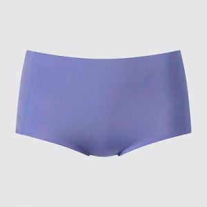 Bragas Uniqlo AIRism Ultra Seamless High-Rise Mujer Azules | 186340_PE