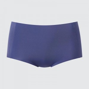 Bragas Uniqlo AIRism Ultra Seamless High-Rise Mujer Azules | 362891_PE