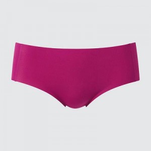 Bragas Uniqlo AIRism Ultra Seamless Hiphugger Mujer Rojas | 214690_PE