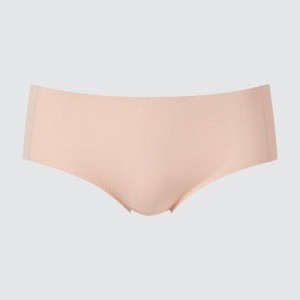 Bragas Uniqlo AIRism Ultra Seamless Hiphugger Mujer Beige | 297534_PE