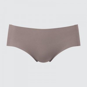 Bragas Uniqlo AIRism Ultra Seamless Hiphugger Mujer Marrones | 520463_PE