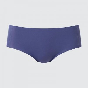 Bragas Uniqlo AIRism Ultra Seamless Hiphugger Mujer Azules | 851692_PE