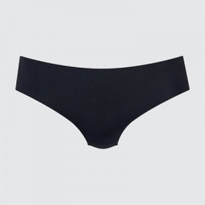 Bragas Uniqlo AIRism Ultra Seamless Regular Mujer Negras | 259836_PE