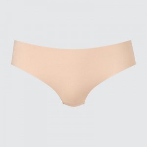 Bragas Uniqlo AIRism Ultra Seamless Regular Mujer Beige | 91324_PE