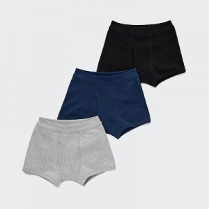 Bragas Uniqlo Boxer (Set of 3) Niños Gris | 604798_PE