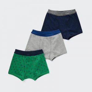 Bragas Uniqlo Boxer (Set of 3) Niños Verde | 398572_PE