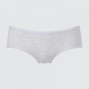 Bragas Uniqlo Hip Huggers Mujer Gris | 372651_PE