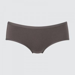 Bragas Uniqlo Hip Huggers Mujer Marrones | 837954_PE