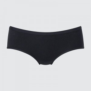 Bragas Uniqlo Hip Huggers Mujer Negras | 305916_PE