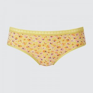 Bragas Uniqlo Mid-Rise Mujer Amarillo | 349670_PE