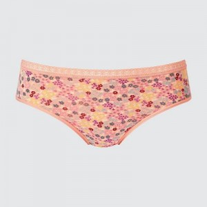 Bragas Uniqlo Mid-Rise Mujer Rosas | 657031_PE