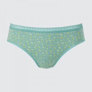 Bragas Uniqlo Mid-Rise Mujer Verde | 326470_PE