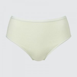 Bragas Uniqlo Plain High-Rise Mujer Verde | 681759_PE