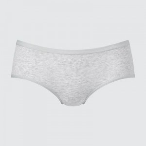 Bragas Uniqlo Plain Hip Huggers Mujer Gris | 890137_PE