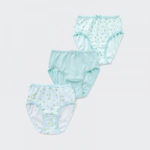 Bragas Uniqlo Shorts (Set of 3) Niños Verde | 581406_PE