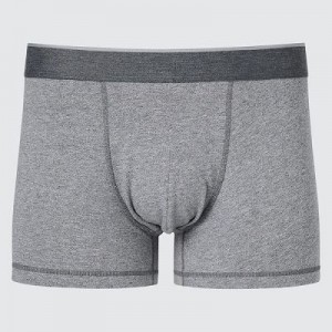 Bragas Uniqlo Supima® Cotton Low-Rise Boxer Hombre Gris | 240138_PE