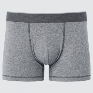 Bragas Uniqlo Supima® Cotton Low-Rise Boxer Hombre Gris | 245793_PE