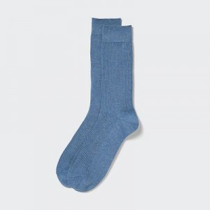 Calcetines Uniqlo Colorful 50 Hombre Azules | 709643_PE