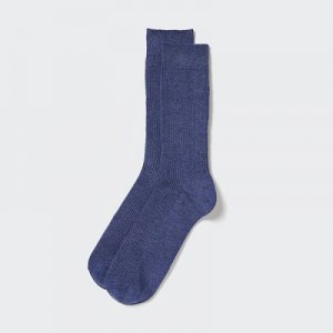 Calcetines Uniqlo Colorful 50 Hombre Azules | 206574_PE