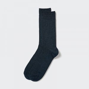 Calcetines Uniqlo Colorful 50 Hombre Negras | 510629_PE