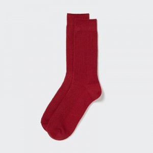 Calcetines Uniqlo Colorful 50 Hombre Rojas | 495603_PE