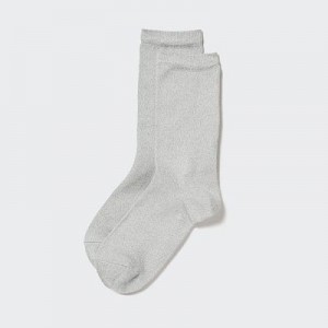 Calcetines Uniqlo HEATTECH Mujer Gris | 742803_PE