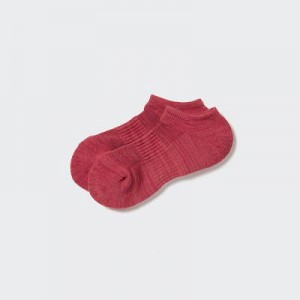 Calcetines Uniqlo HEATTECH Short Mujer Rojas | 302946_PE