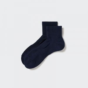 Calcetines Uniqlo Pile Half Hombre Azul Marino | 34671_PE