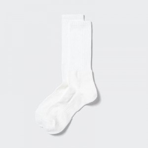 Calcetines Uniqlo Pile Hombre Blancas | 296350_PE