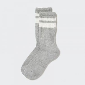 Calcetines Uniqlo Pile Lined Hombre Gris | 610342_PE