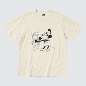 Camiseta Uniqlo Magic For All Favorites UT Hombre Natural | 28451_PE