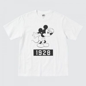 Camiseta Uniqlo Magic For All Timeless Favorites UT Hombre Blancas | 158349_PE