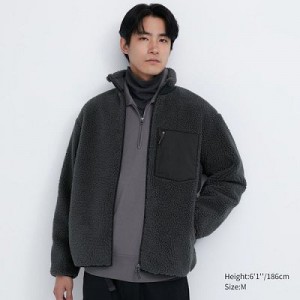 Chaquetas De Lana Uniqlo Windproof Outer Hombre Gris | 83279_PE