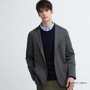 Chaquetas Uniqlo Comfort Hombre Gris | 497832_PE