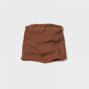 Gaiter Uniqlo HEATTECH Neck Mujer Naranjas | 278390_PE